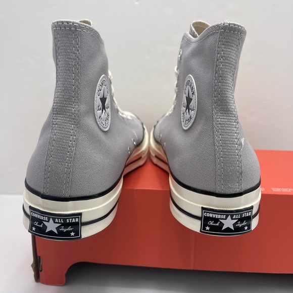 Converse Men’s A08615F CHUCK 70 HI
GREY AREA/EGRET Classic High-Tops Sneakers - Picture 12 of 16